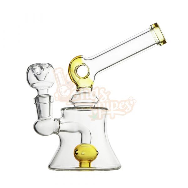 SplashRing 14cm Small Bong Yellow