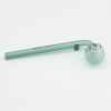 Sweet Puff Glass Pipe 14cm Teal Balancer