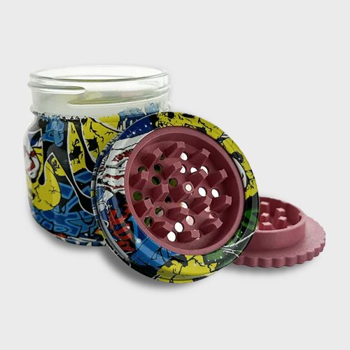 Biodegradable Medium Jar Weed Grinder