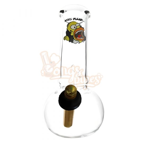 Compact Glass Bongs 18cm