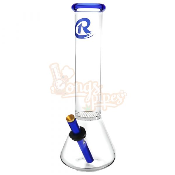 Roddi Beaker Bong With Honeycomb Filter 30cm Blue