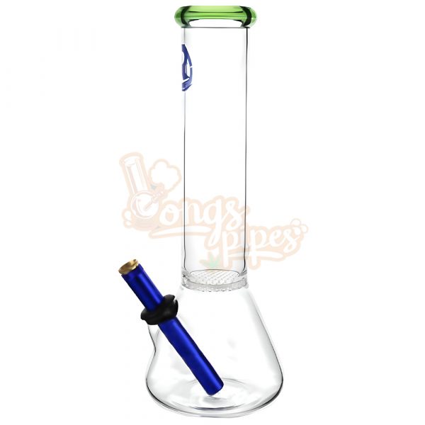 Roddi Beaker Bong With Honeycomb Filter 30cm Green