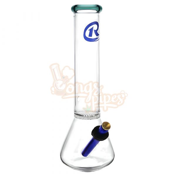 Roddi Beaker Bong With Honeycomb Filter 30cm Turquoise