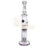 Billy Mate Gemstone Fusion Twin Perc Bong 40cm Pink