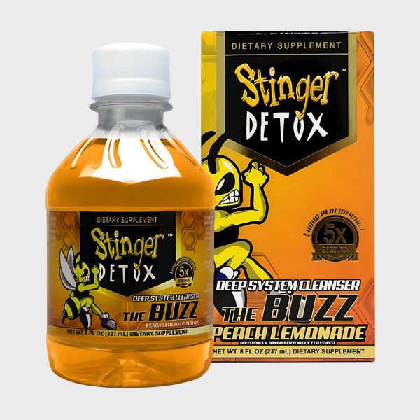 Stinger Detox Deep System Cleanser 237ml Peach Lemonade