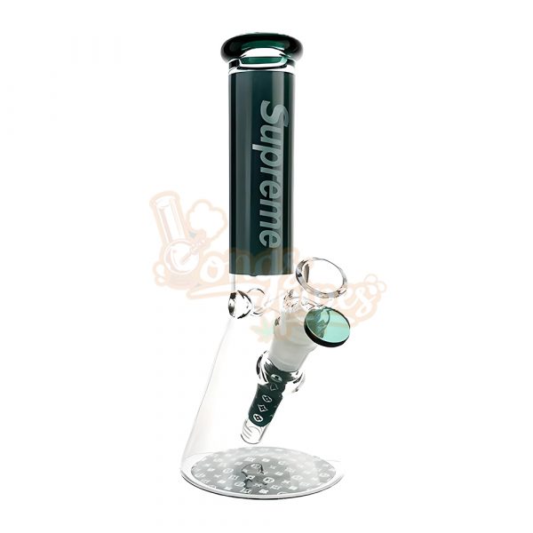 Supreme Beaker Bong 25cm Green