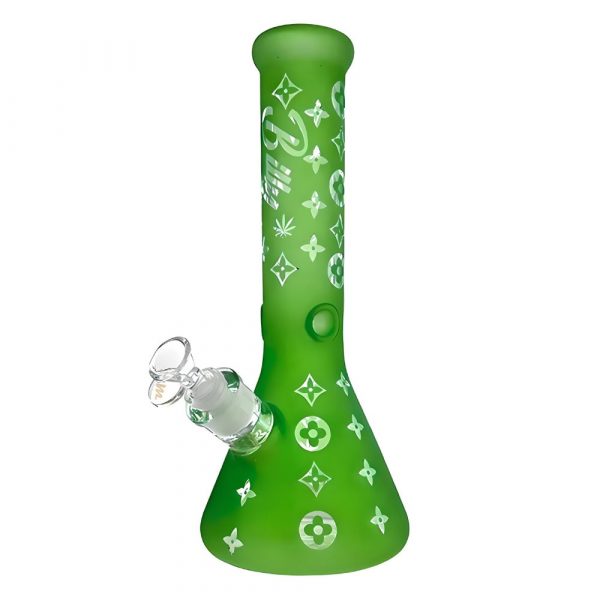 Billy Mate Frosted LV Beaker Bong 30cm Green