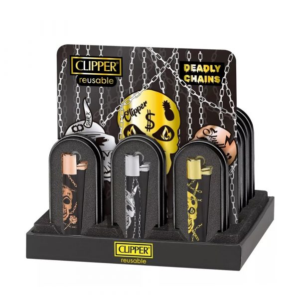 CLIPPER Lighter Deadly Chains