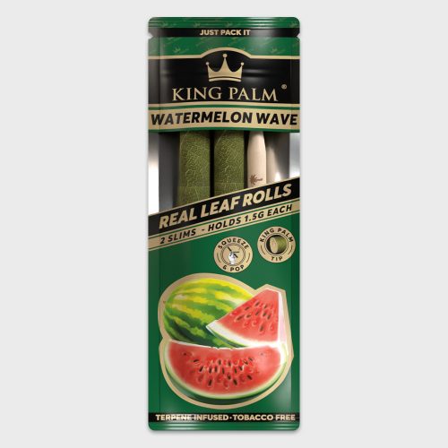 KING PALM Real Leaf Rolls Pre-Rolled Watermelon Wave