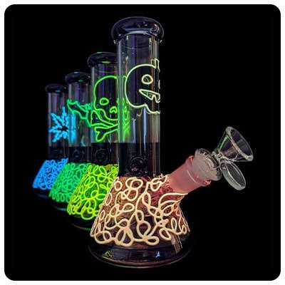 Glow in the Dark bongs