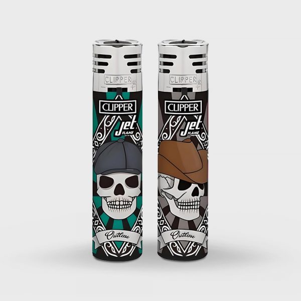 Pack 2X CLIPPER Jet Lighter Outlaws