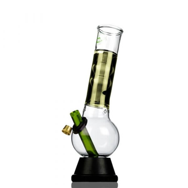 Agung Mini Smartie Glass Bong 22cm Yellow