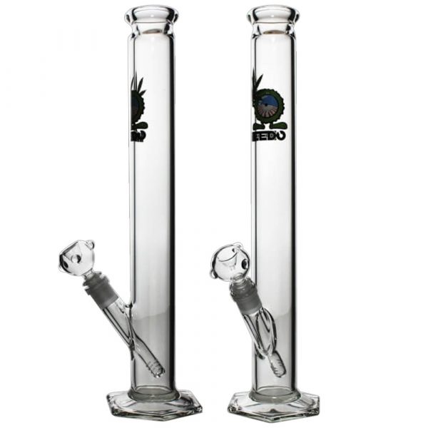 WEEDO Straight Glass Bong 45cm Mr Weedo