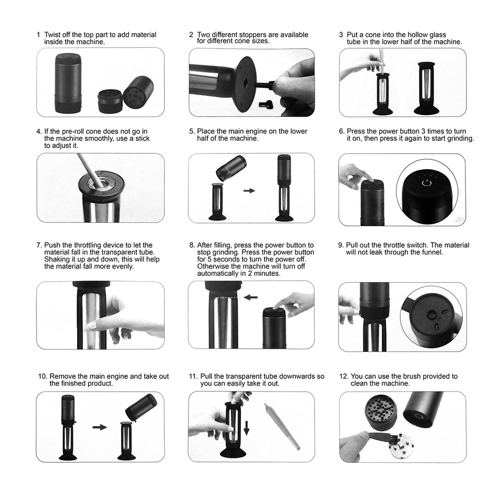 Jouge Grinder and Cone Filler