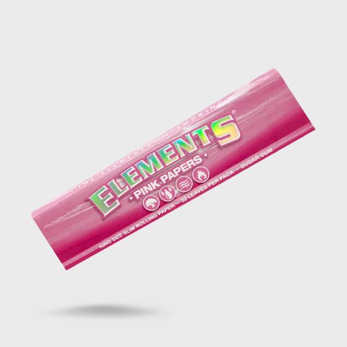 ELEMENTS Pink Rolling Papers King Size