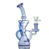 Happy420 Aladdin's Lamp Percolator Bong Blue