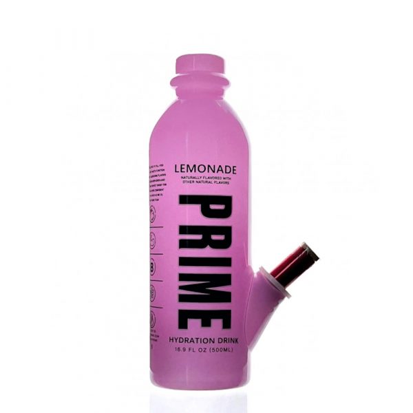 Pink PRIME Bottle Bong 22cm