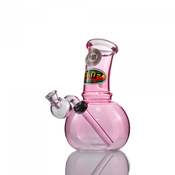 Pink Small Crack Bong 14cm - Image 2