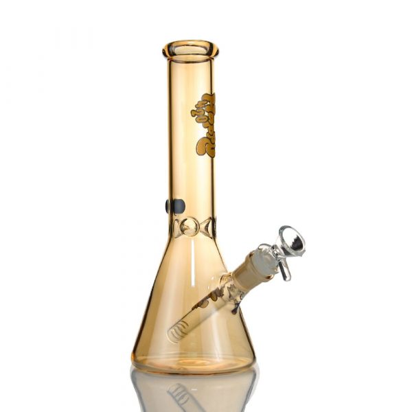 Happy420 Holographic Rainbow Beaker Bong 25cm - Image 4