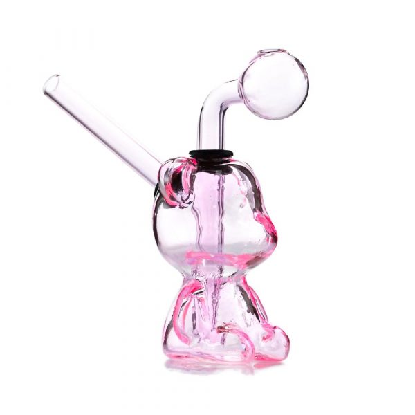 Pink Teddy Bear Bubbler - Image 4