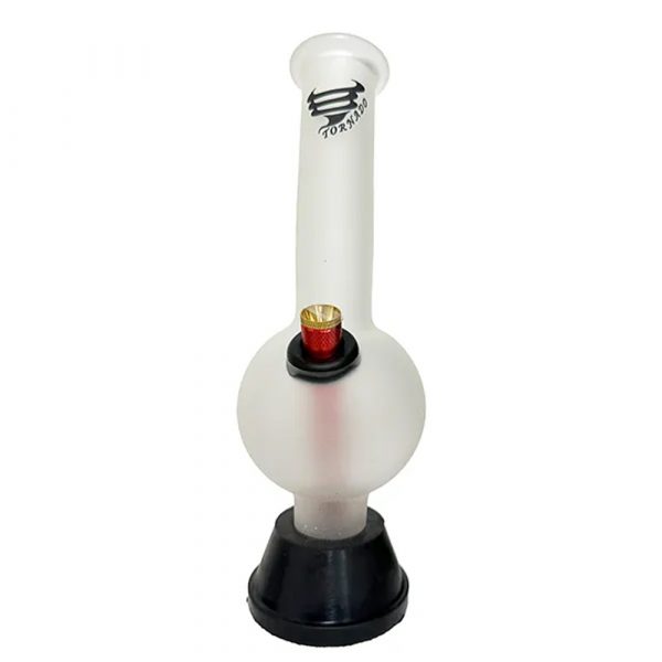 Tornado Glow in the Dark Glass Bonza Bong 25cm