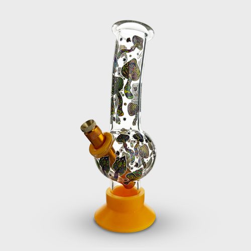 Glow in the Dark Mushroom Bubble Bong 20cm