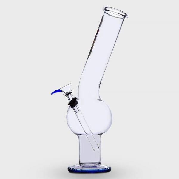 MWP Bent Bubble Glass Bong 30cm