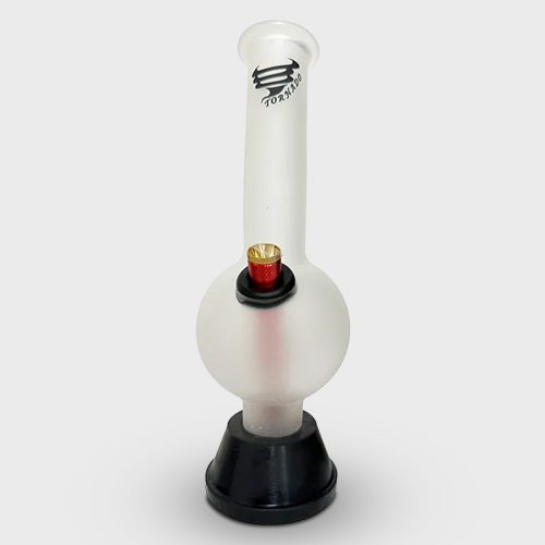 Tornado Glow in the Dark Glass Bonza Bong 25cm