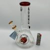 AGUNG Angry Bull Slide Design Beaker Glass Bong 25cm
